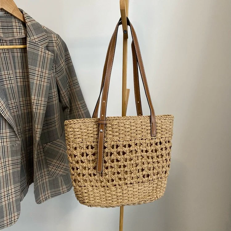Edle, handgefertigte Strandtasche Skanto