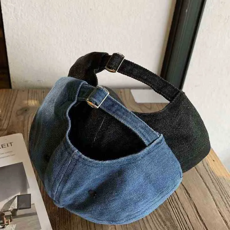Unisex Denim-Cap mit Stickerei im Vintage-Stil Skanto