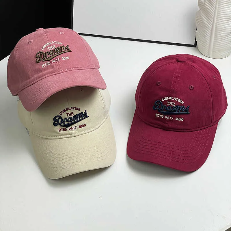 Unisex bestickte Baseball Cap im Vintage-Stil Skanto