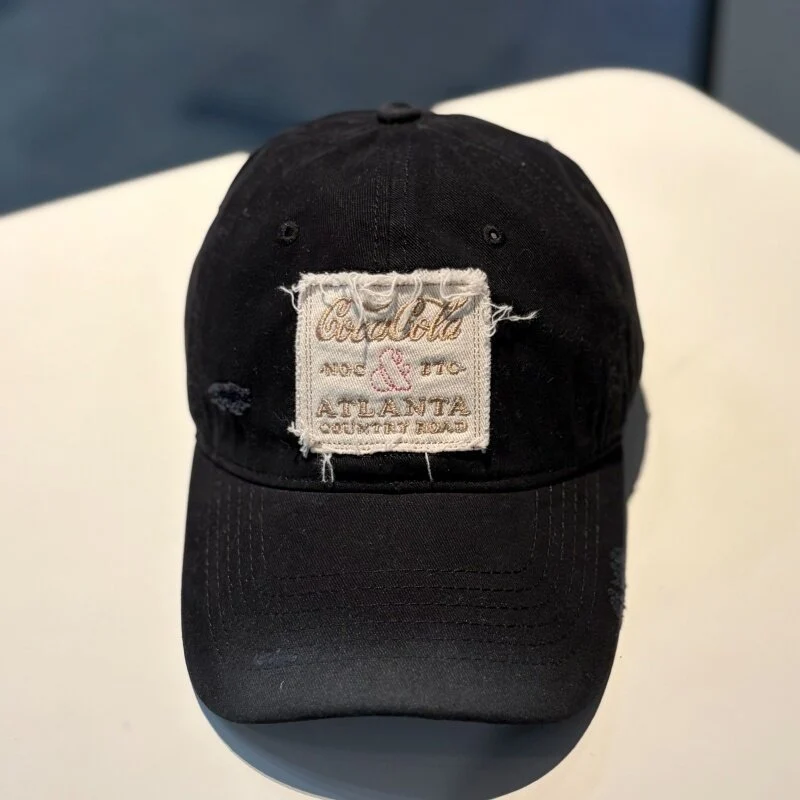Unisex Distressed Kappe im Vintage-Stil Skanto
