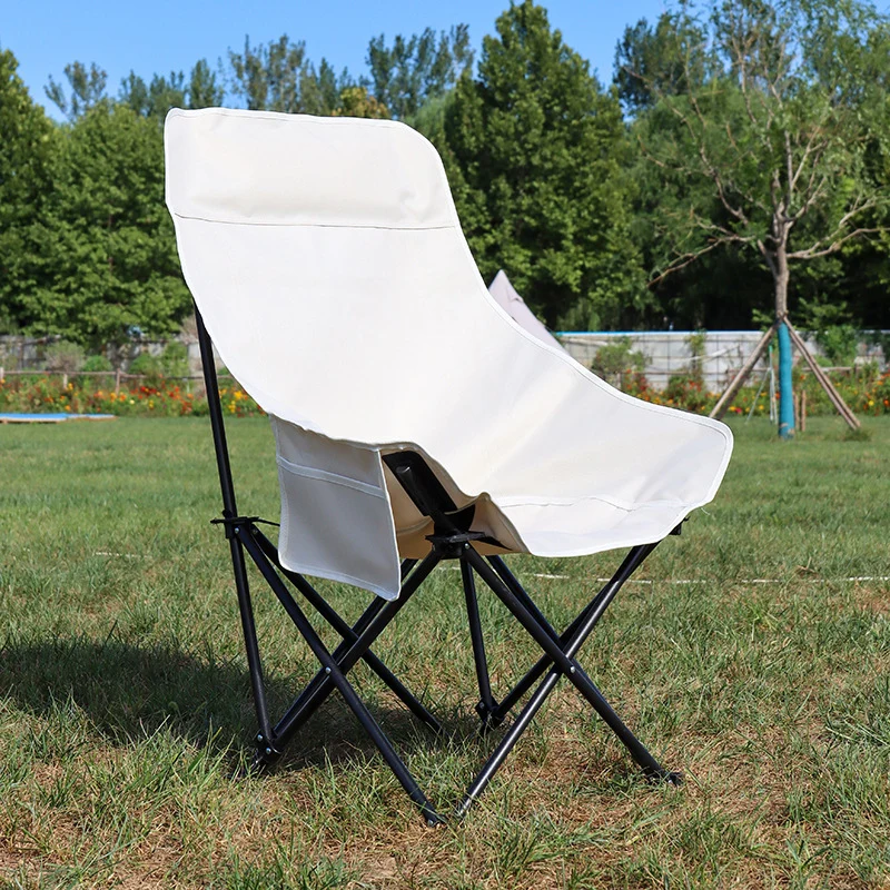 Bequemer Campingstuhl mit ergonomischer Rückenlehne Skanto