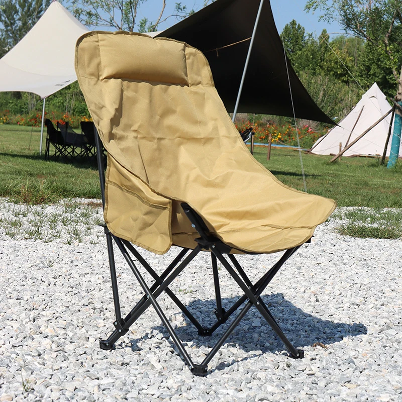 Bequemer Campingstuhl mit ergonomischer Rückenlehne Skanto