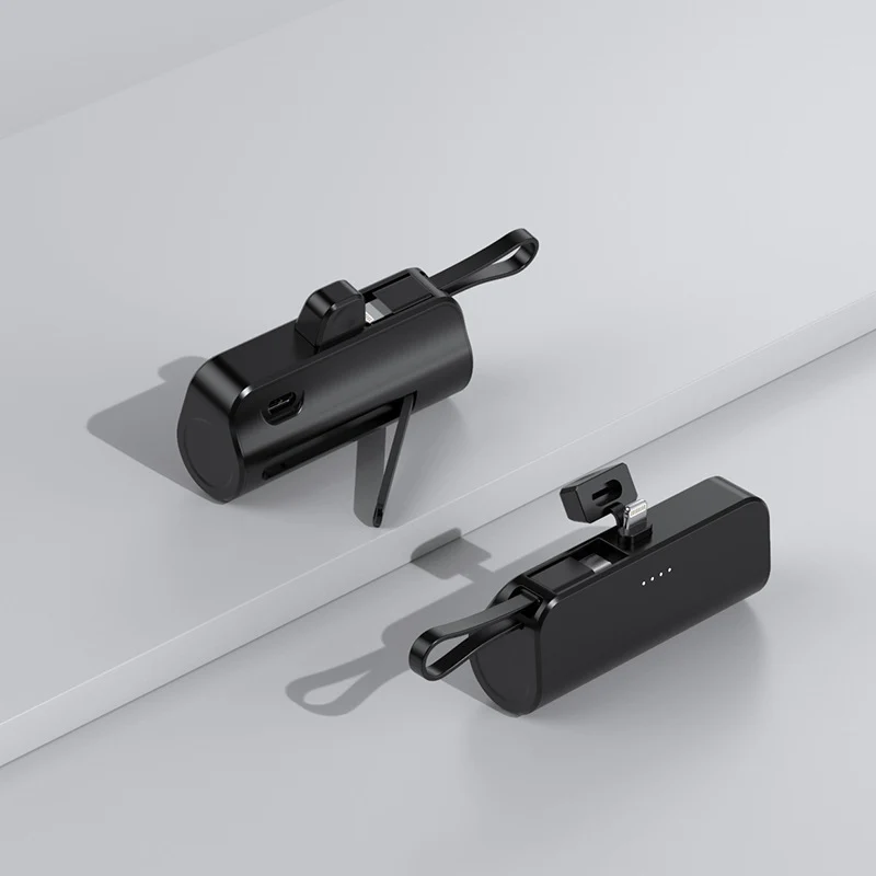 Tragbare Powerbank mit integriertem Multifunktions-Ladekabelsystem Skanto