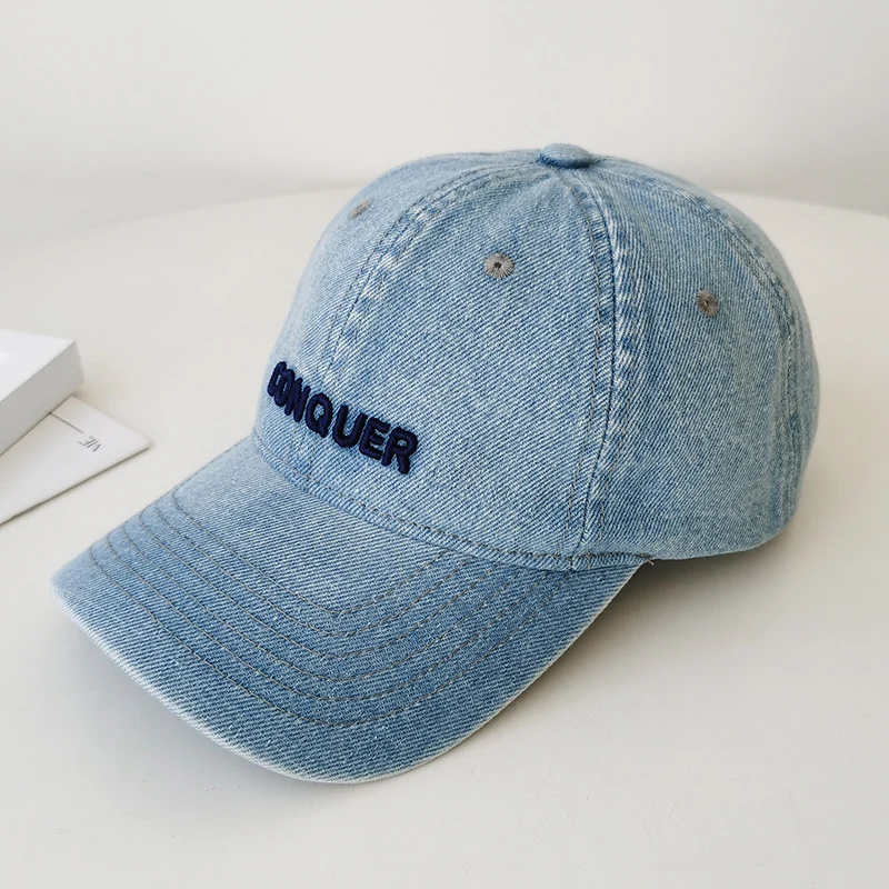 Damen Lässige Jeans-Kappe Skanto mit Stickerei