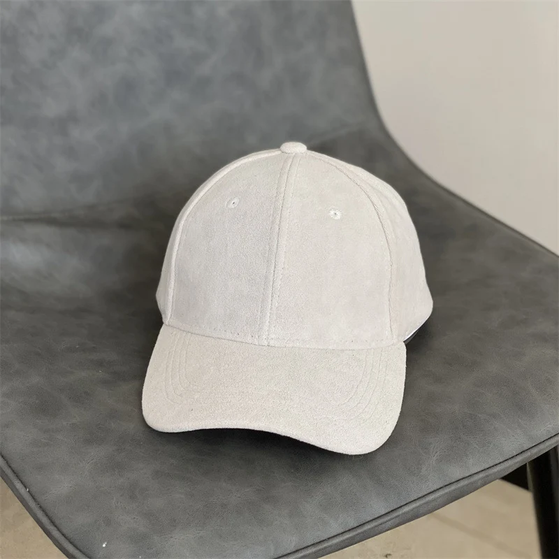 Klassische Herren-Cap mit Wildleder-Optik Skanto