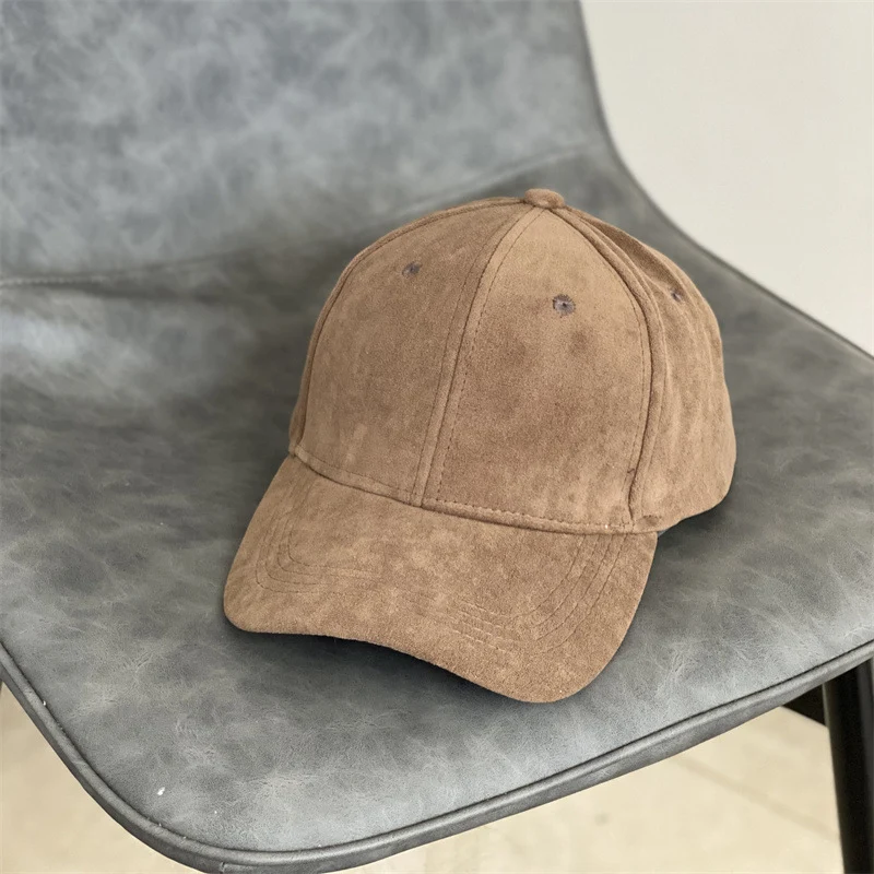 Klassische Herren-Cap mit Wildleder-Optik Skanto