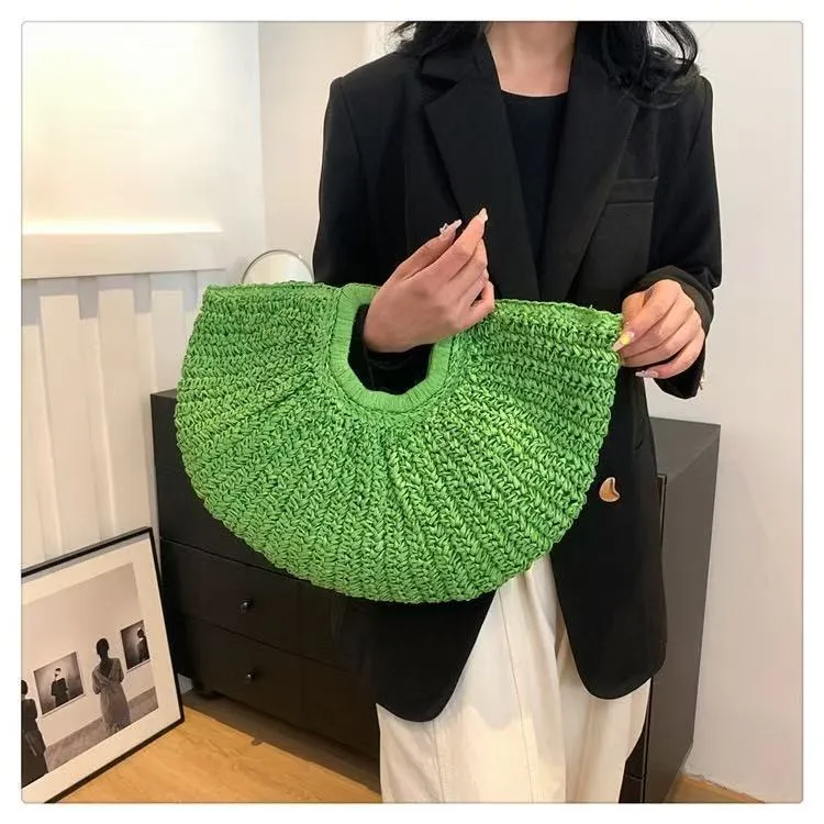 Moderne und handgefertigte gerippte Tasche Skanto