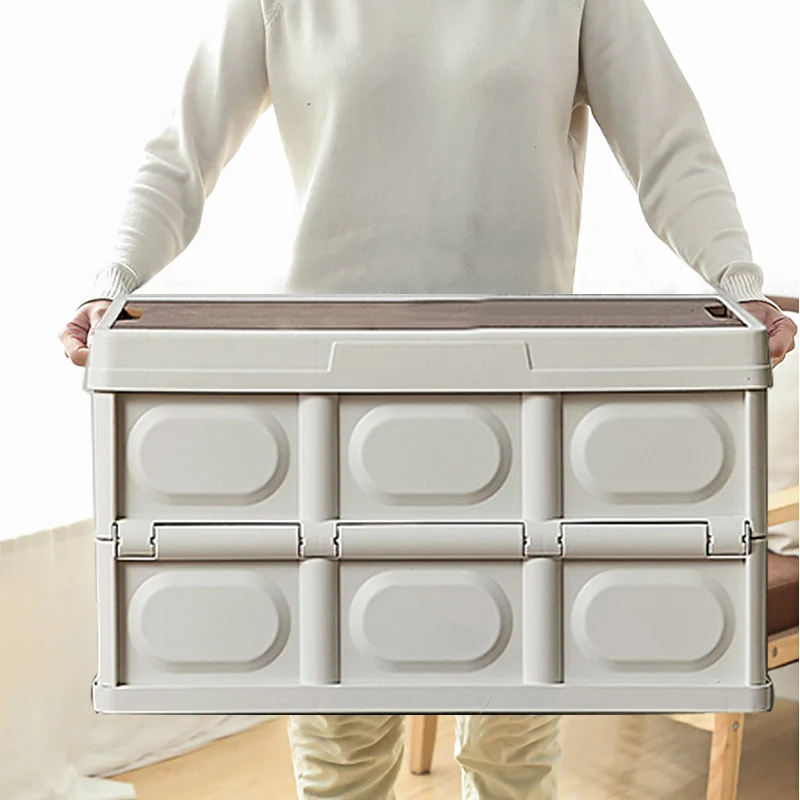 Aufbewahrungsbox mit Holzoberfläche Skanto