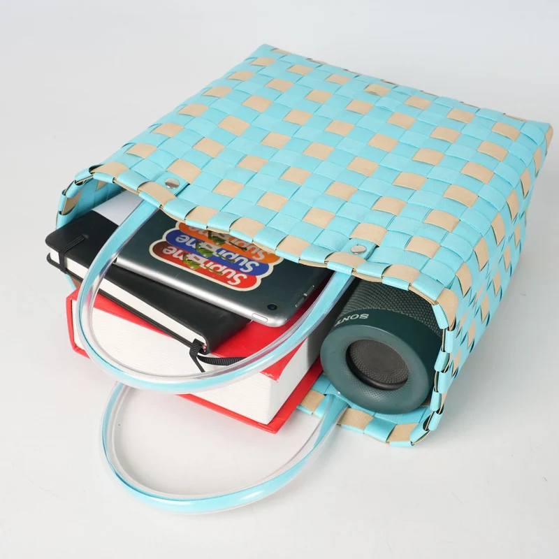 Geflochtene Strandtasche Skanto