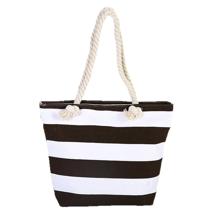 Hochwertige Canvas-Strandtasche mit stabilen Seilgriffen Skanto