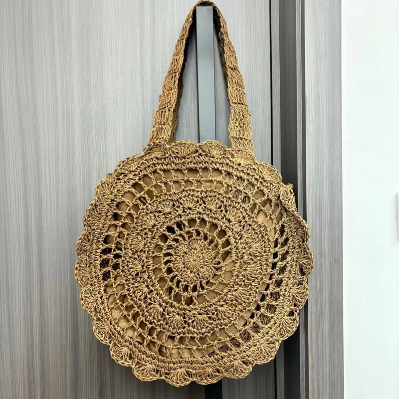 Handgeknüpfte runde Tasche Skanto