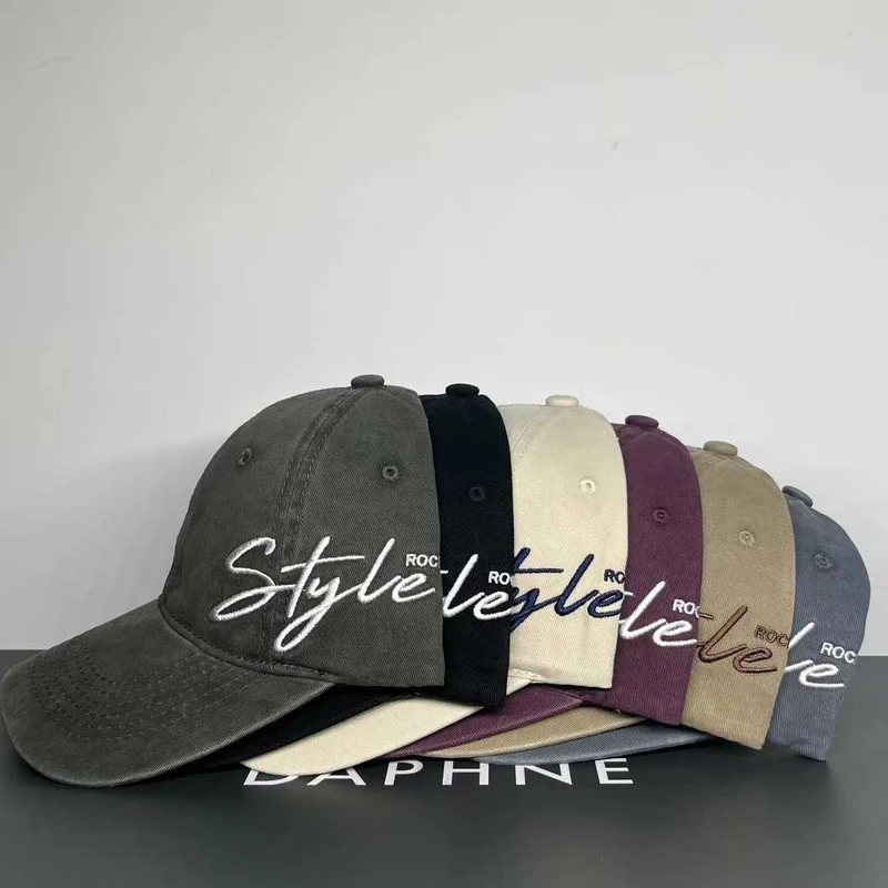 Unisex Signature Script Baseballkappe Skanto
