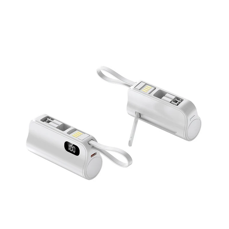 Tragbare Mini-Powerbank mit Digitalanzeige Skanto