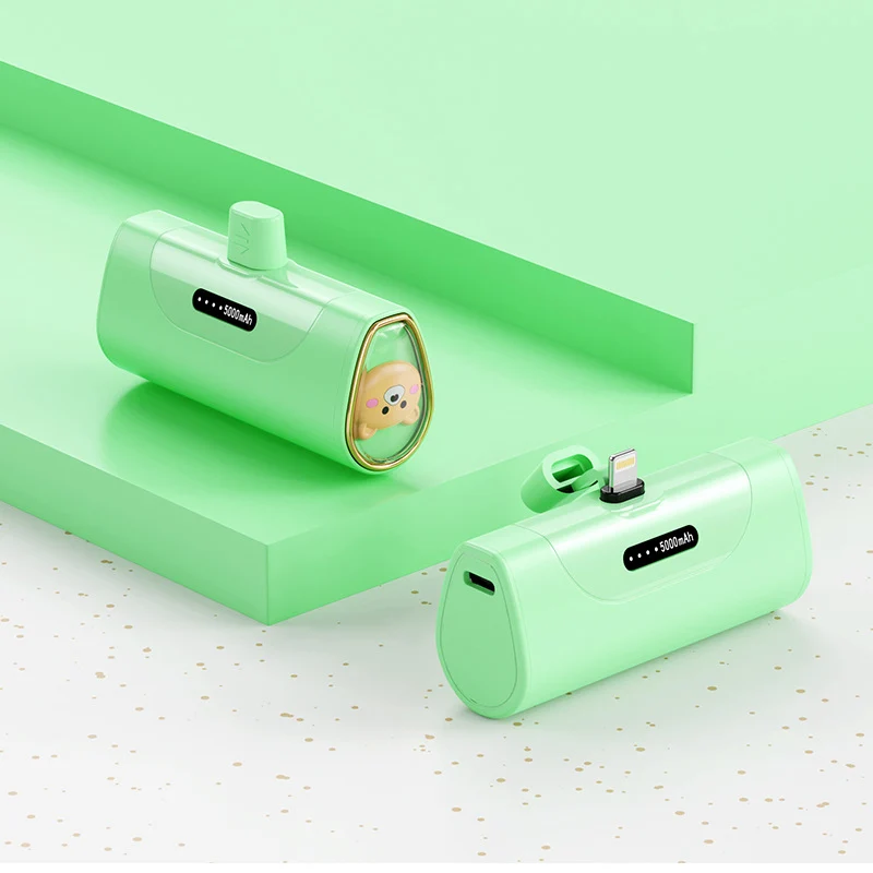 Lustige Powerbank mit integrierter Tierfigur Skanto