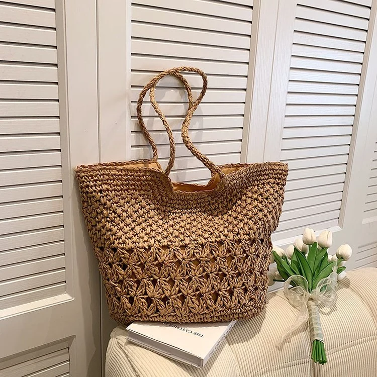 Elegante gewebte Strandtasche Skanto