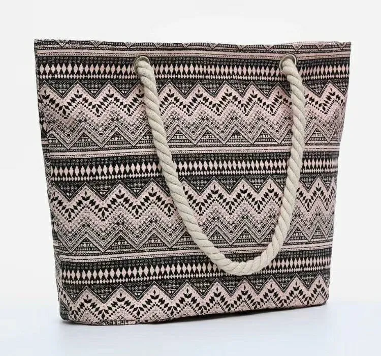 Moderne und große Strandtasche aus strapazierfähigem Material Skanto