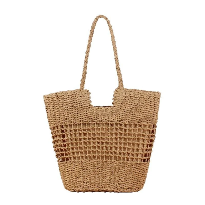 Skanto Makramee Tote Bag mit offenem Geflecht Skanto