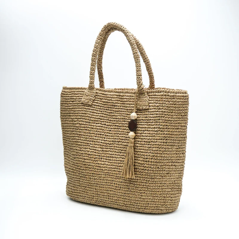 Makramee Tasche mit Quasten-Details Skanto