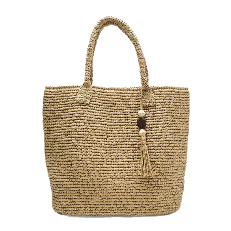 Makramee Tasche mit Quasten-Details Skanto