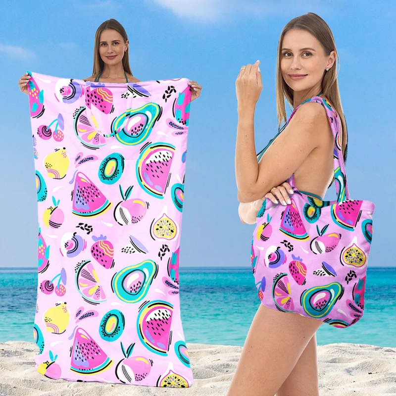 Strandtuch mit kreativem Meeresschildkröten-Muster Skanto