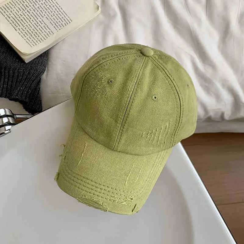 Damen Baseballkappe im Vintage-Stil mit Used-Look Skanto