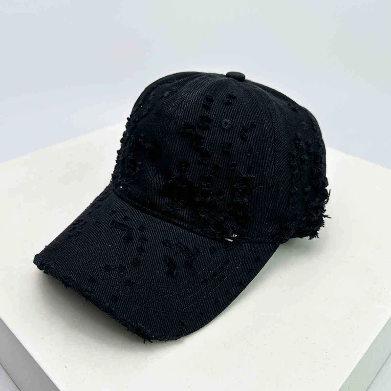 Damen Baseballkappe im Used-Look mit Textur Skanto