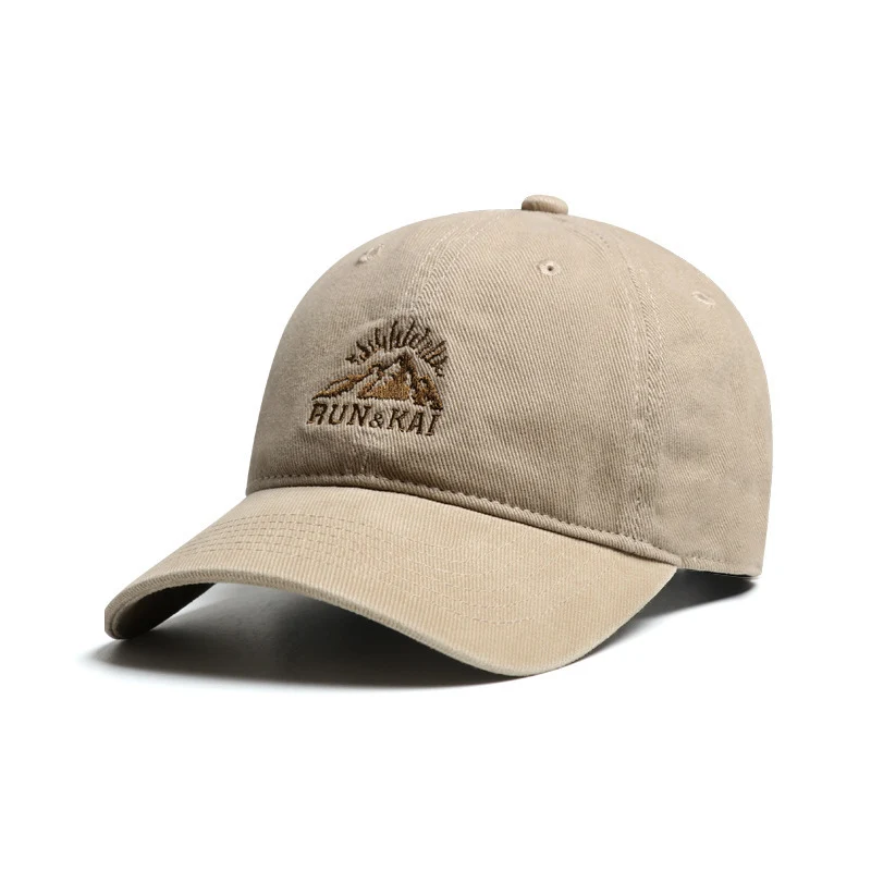 Herren Freizeit Bestickte Kappe im Used-Look Skanto