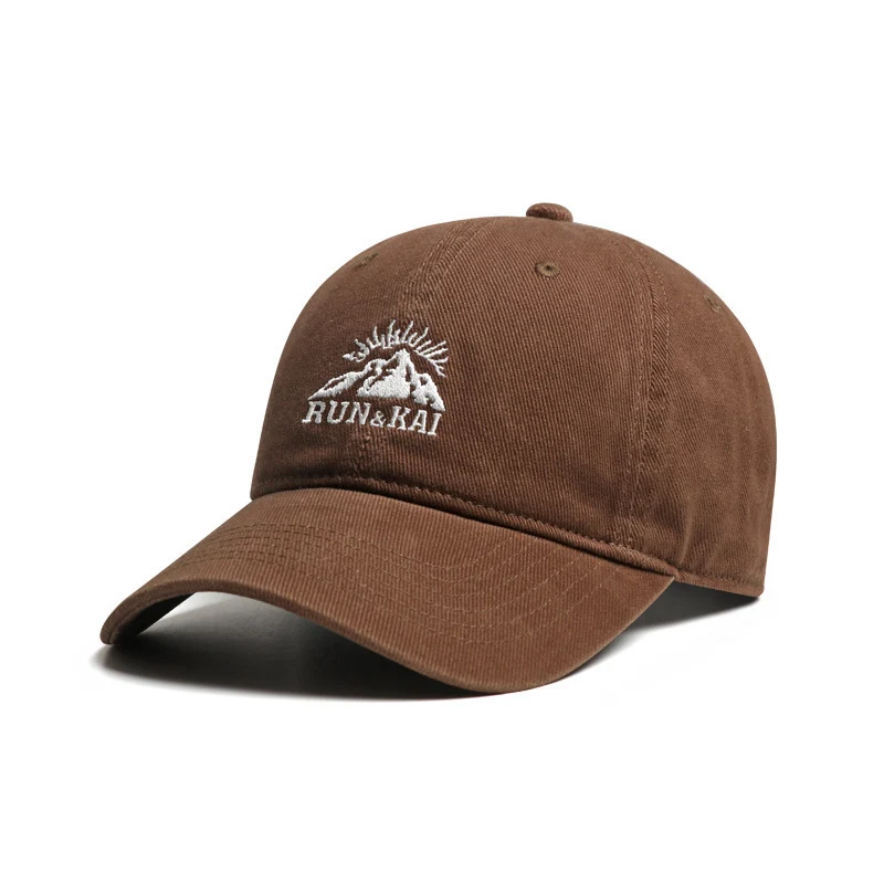 Herren Freizeit Bestickte Kappe im Used-Look Skanto