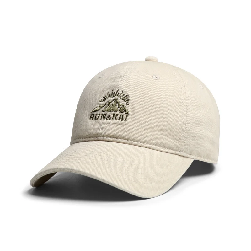 Herren Freizeit Bestickte Kappe im Used-Look Skanto