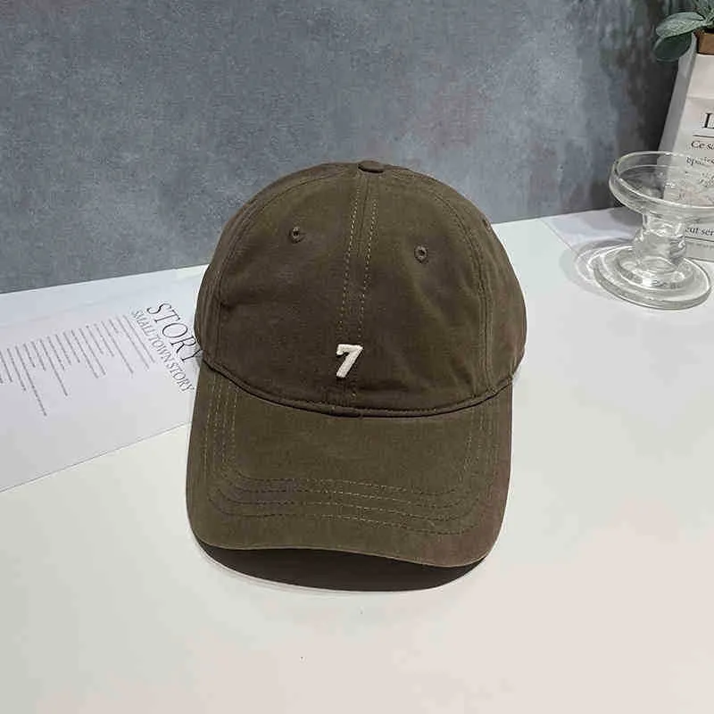 Herren Freizeit Baumwollkappe im Used-Look Skanto