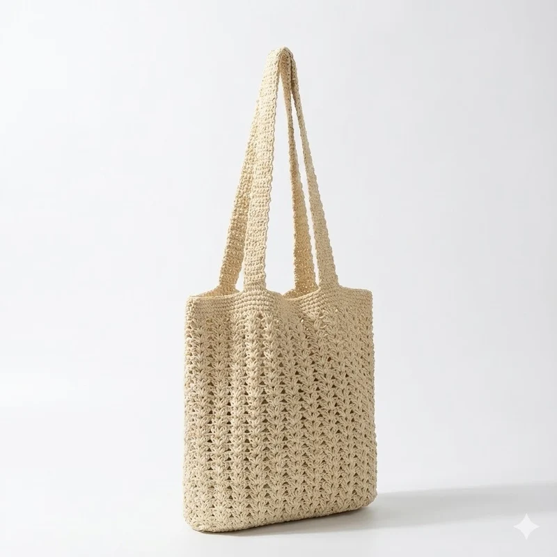 Handgefertigte Shopper-Tasche Skanto