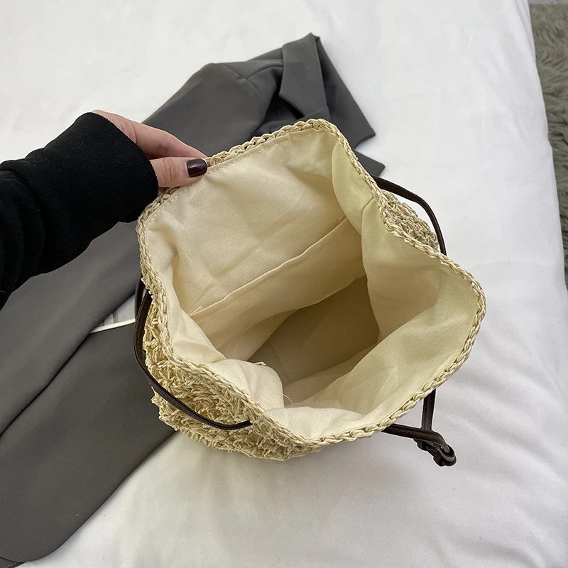 Handgefertigter Rucksack mit Lederdetails Skanto