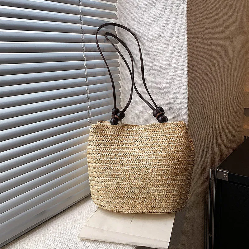 Handgefertigte Tasche aus Naturmaterial Skanto