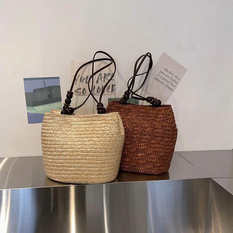 Handgefertigte Tasche aus Naturmaterial Skanto
