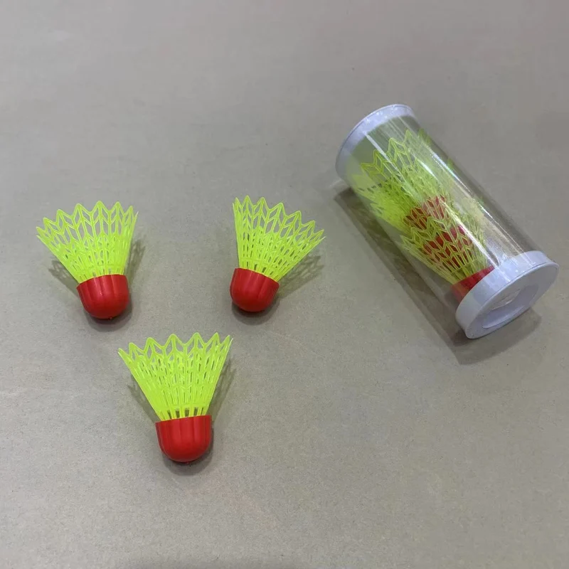 Badminton-Federbälle Skanto