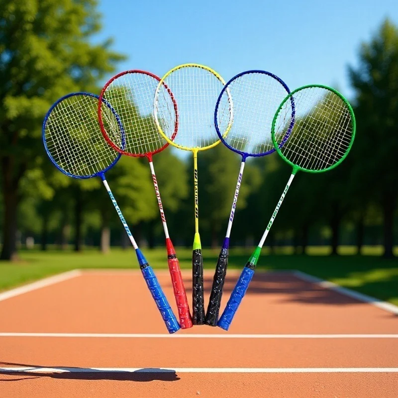 Badmintonschläger mit ergonomischen Griffen Skanto
