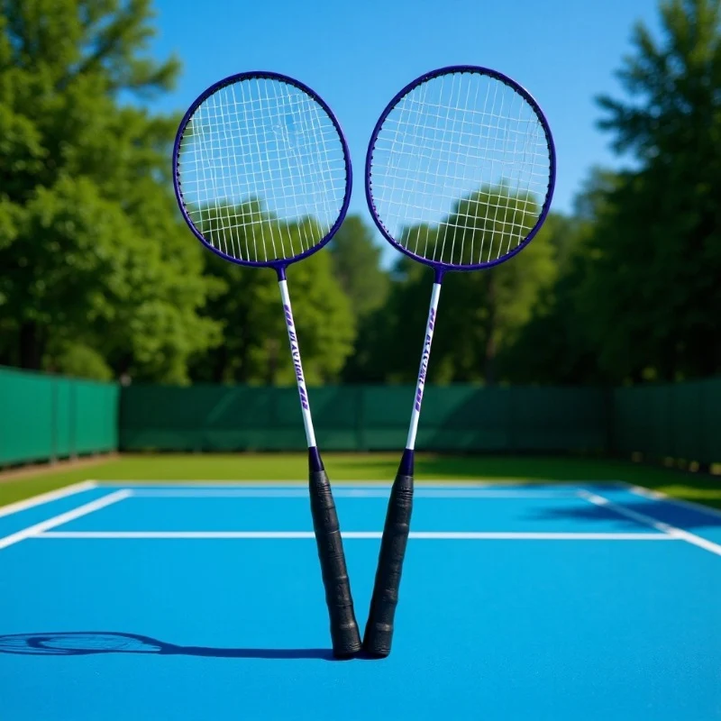 Badmintonschläger mit ergonomischen Griffen Skanto