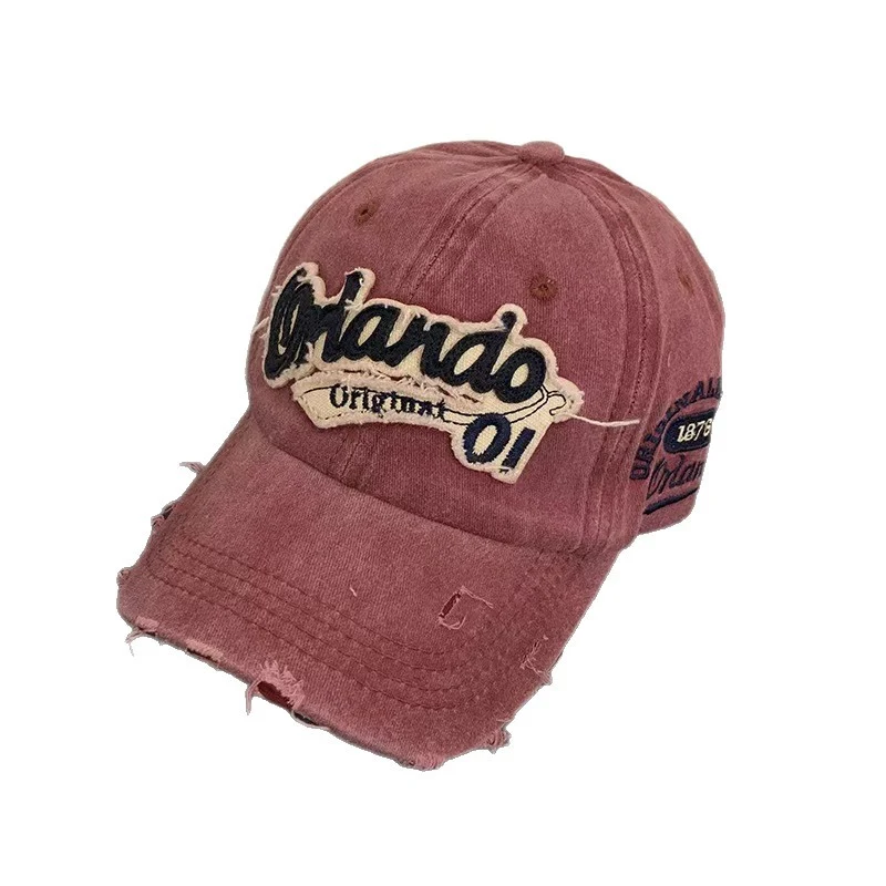 Unisex Used-Look Baseballkappe im Vintage-Stil Skanto