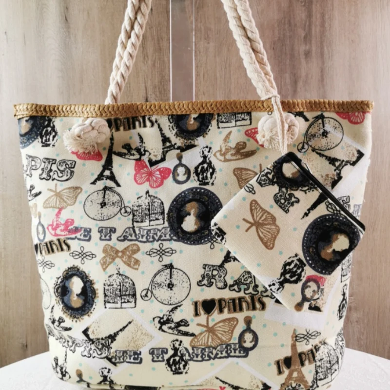 Große und praktische Strandtasche Skanto