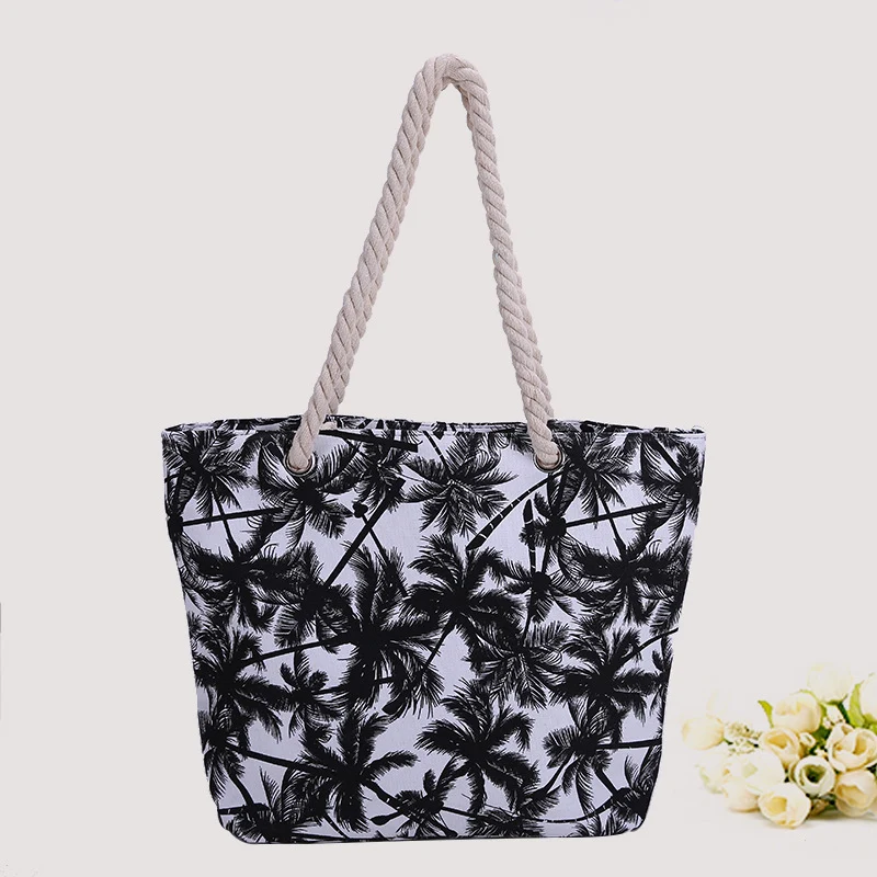 Große und bunte Freizeit-Strandtasche Skanto