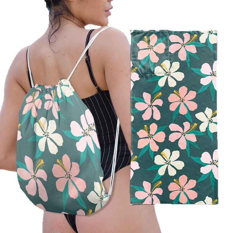 Multifunktionale Strandtasche mit integriertem Handtuch Skanto