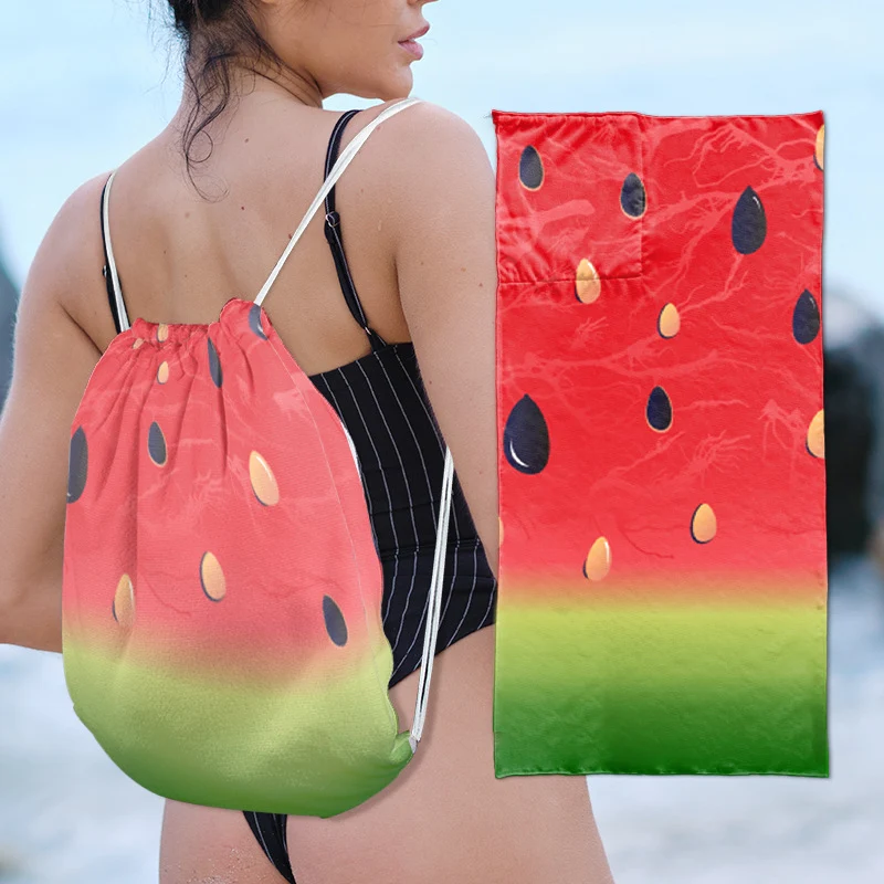 Multifunktionale Strandtasche mit integriertem Handtuch Skanto