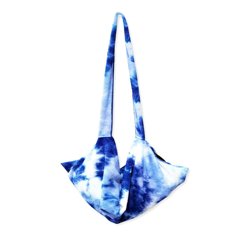 Sonnenliegenauflage mit modernem TIE-DYE-Muster Skanto