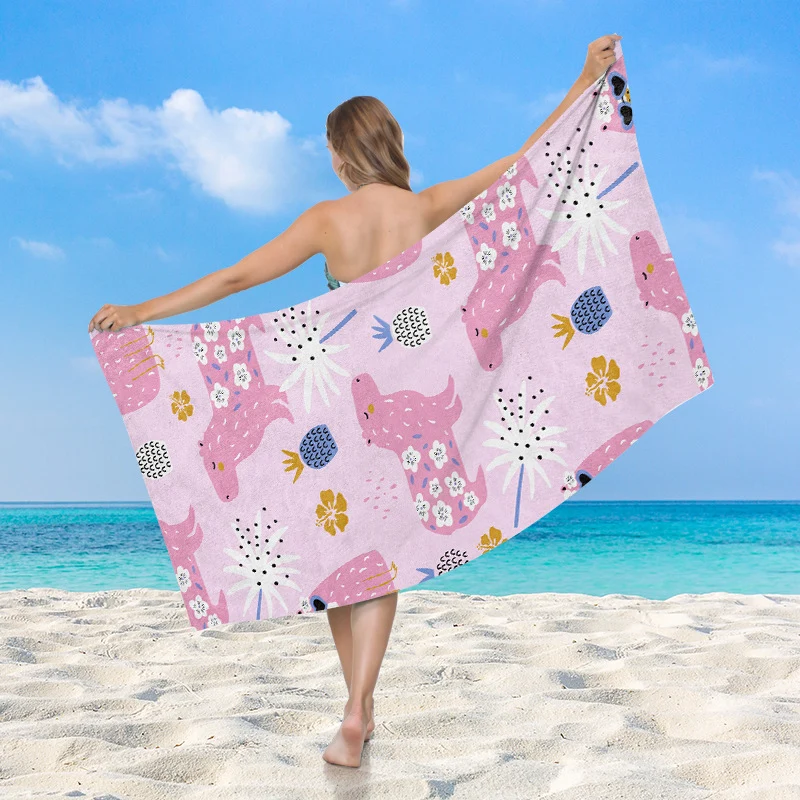 Strandtuch mit exotischem Muschel-Motiv Skanto