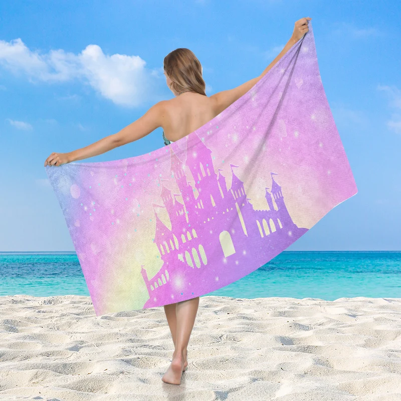 Strandtuch mit exotischem Muschel-Motiv Skanto