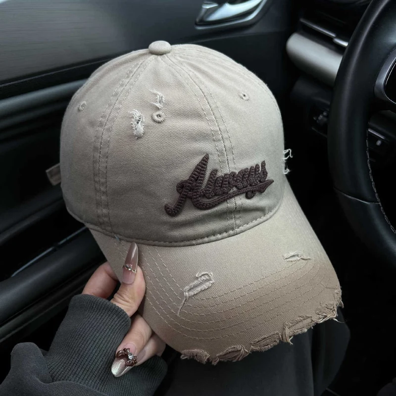 Damen Baseball Cap mit Grafik im Used-Look Skanto