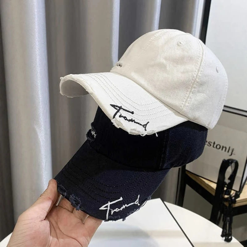 Unisex Used-Look Baseballkappe mit Grafik Skanto