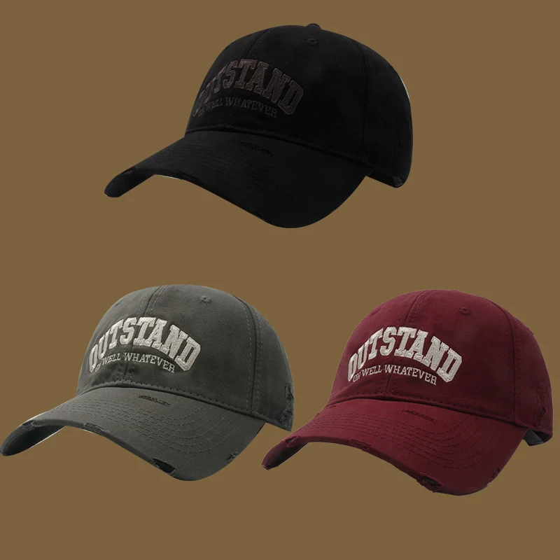 Unisex Distressed Lässige Kappe Skanto