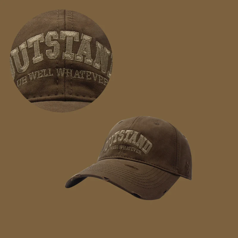 Unisex Distressed Lässige Kappe Skanto