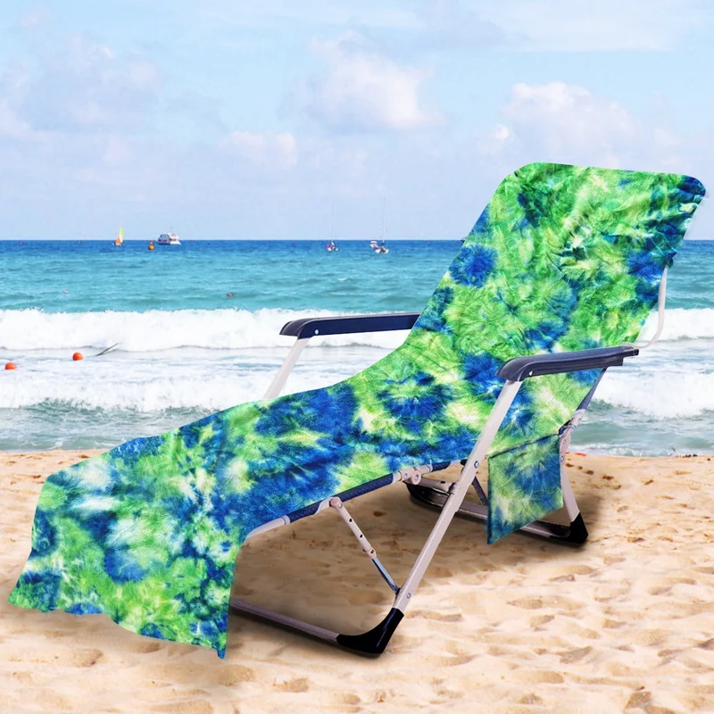 Liegenauflage mit künstlerischem TIE-DYE-Design Skanto